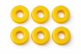 Ilhós Pratik – Amarelo – 6 conjuntos