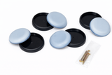 DESLIZATUDO Pastilha – Base Teflon – 4 pçs – Sup. 50kg – 32mm