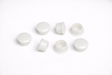 Tapa Furo 10mm Branco – 20 pçs