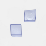 Ponteira Quadrada Transparente 40x40 (4 Unidades)