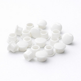 Tapa Furo 8mm Branco – 20 pçs