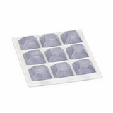 SILEN Trapézio – Transparente – 9 pçs