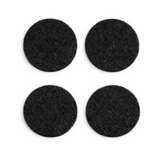 Feltro Sintético Circular – 4 pçs – 3x30