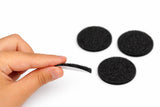 Feltro Sintético Circular – 4 pçs – 3x46