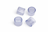 Ponteira 3/4" Externa PVC – Transparente – 4 unid